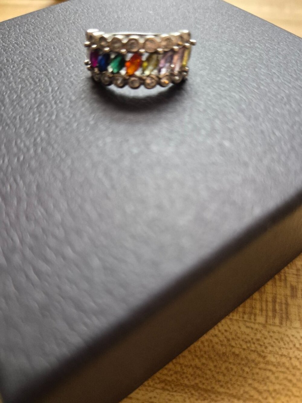 Multicolor ring micron